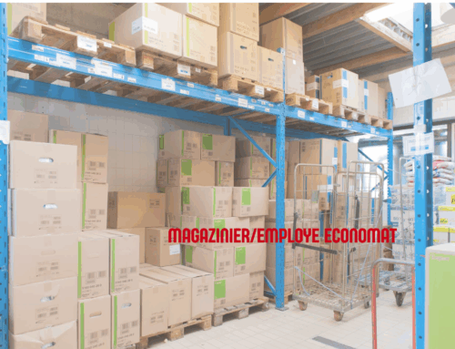 Emploi – MAGASINIER/EMPLOYE ECONOMAT (H/F/X)